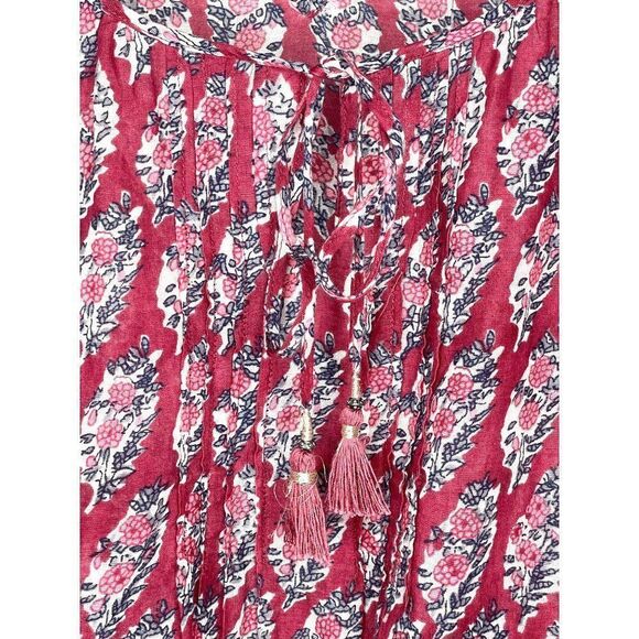 American Eagle Outfitters Floral Long Sleeve Boho Shirt Size XS - Picture 5 of 6